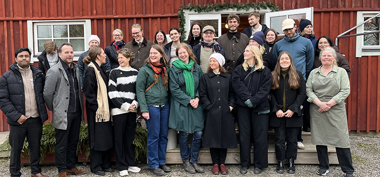 Gruppbild från resan 2025