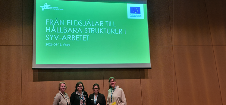 Skaraborgs seminarium på årets Rikskonferens SSA visar vägen från eldsjälar till strukturerad samverkan